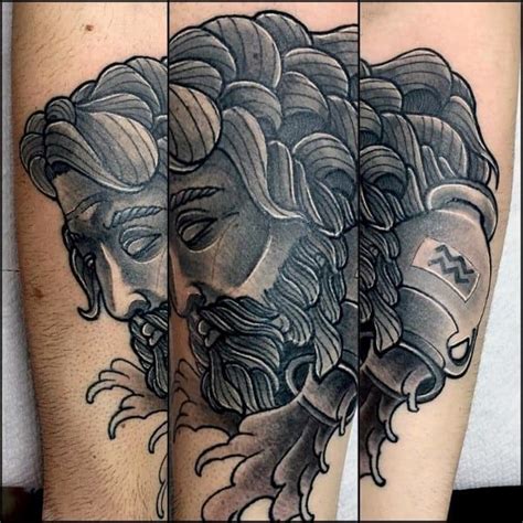 aquarius tattoos for guys|67 Awesome Aquarius Tattoos for Men